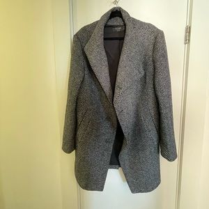 Black and White coat